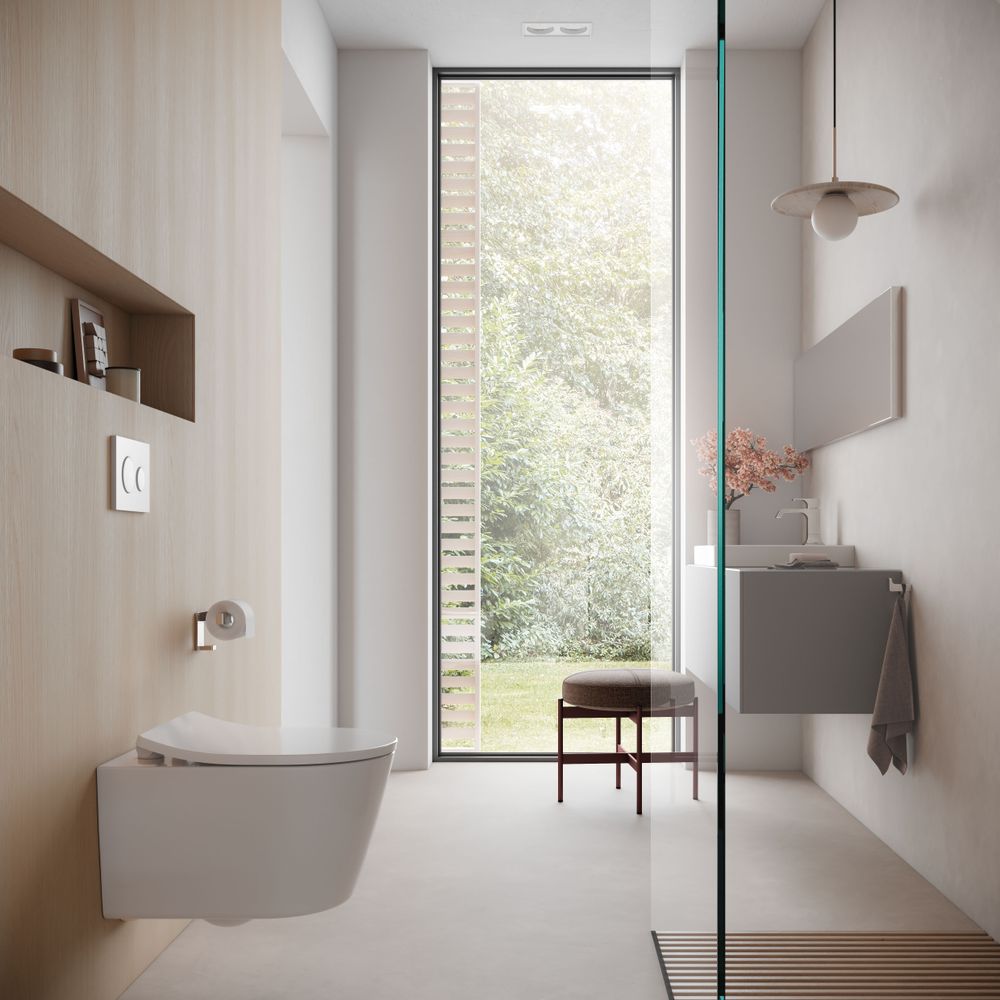 TOTO RP Tiefspül-Wand-WC compact, randlos, Tornado Flush-Düsenspülung, Keramik Cefiontect,... TOTO-CW554Y 4050663095918 (Abb. 2)