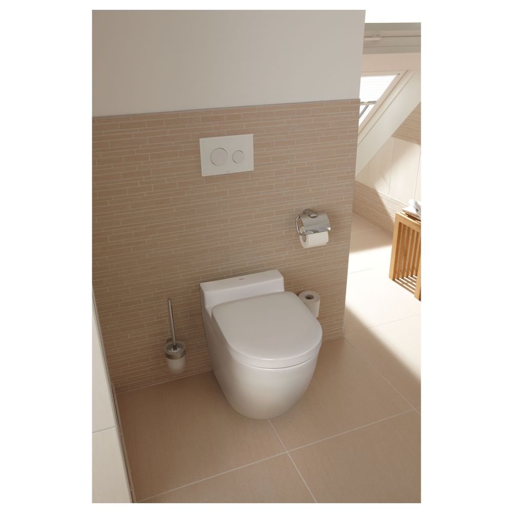 TOTO NC Tiefspül-Stand-WC randlos, Back-to-Wall, Zulauf hinten, Tornado Flush-Düsenspülung... TOTO-CW763Y 4050663092931 (Abb. 2)