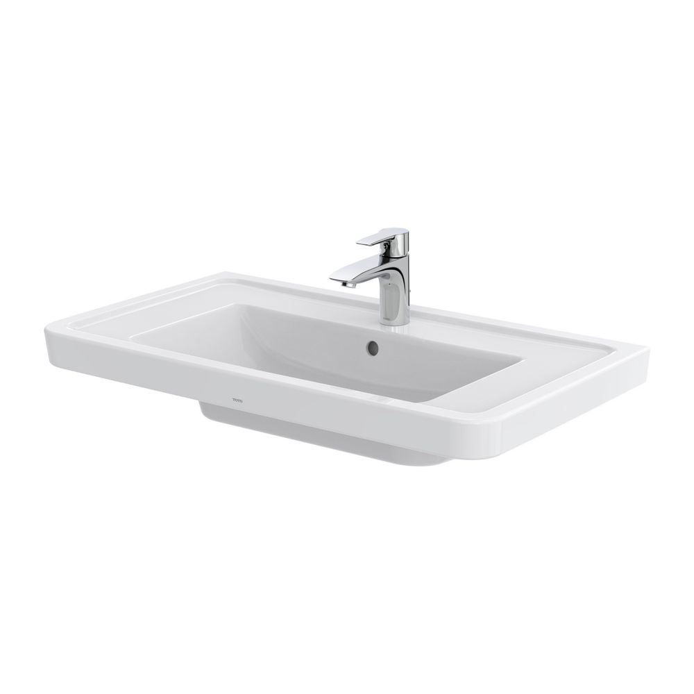 TOTO CF Waschtisch Breite 854mm, Wandmontage, mit Hahnloch und Überlauf, Keramik Cefiontec... TOTO-LW137Y 4050663093556 (Abb. 2)