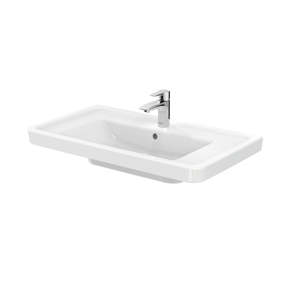 TOTO CF Waschtisch Breite 854mm, Wandmontage, mit Hahnloch und Überlauf, Keramik Cefiontec... TOTO-LW137Y 4050663093556 (Abb. 3)