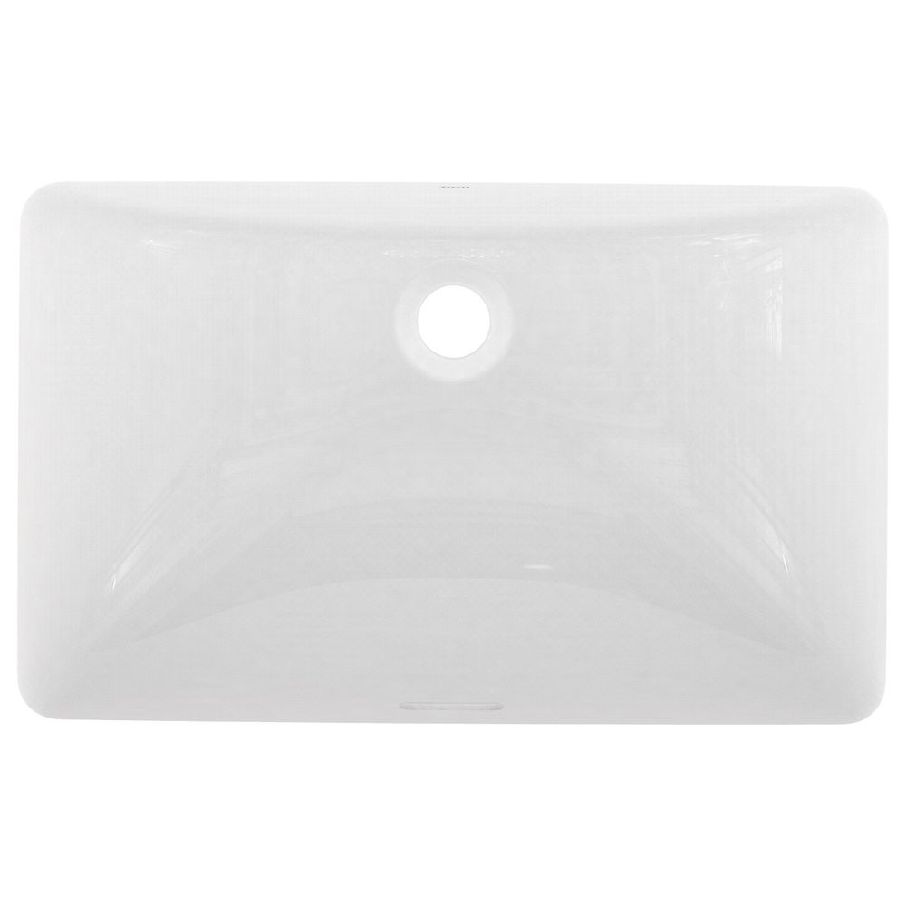 TOTO WU Unterbauwaschtisch eckig, Breite 590mm, Möbelmontage, ohne Hahnloch, mit Überlauf... TOTO-LW1536Y 4050663095420 (Abb. 2)