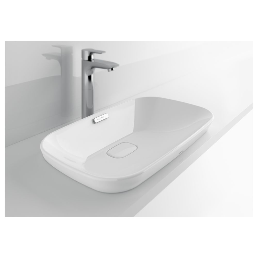 TOTO Neorest Aufsatzwaschtisch Breite 596mm, ohne Hahnloch, mit Überlauf, Keramik Cefion... TOTO-LW3716HY 4050663093402 (Abb. 3)