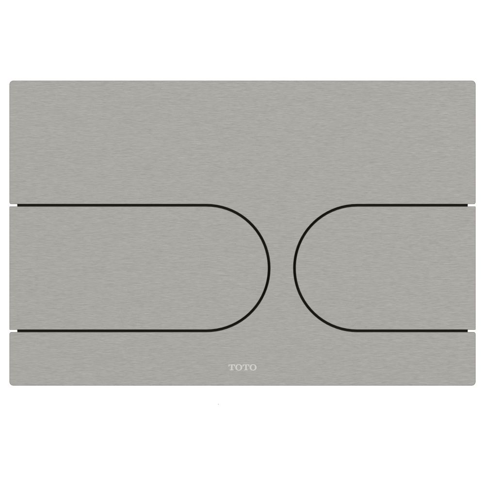 TOTO Drückerplatte, Edelstahl gebürstet, für Vorwandelement Washlet mit automatischer S... TOTO-MB175M#SS 4050663095901 (Abb. 1)