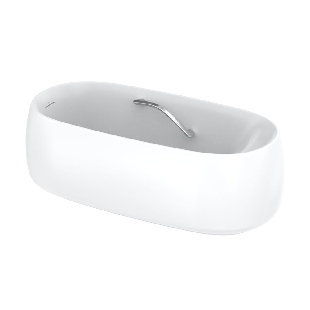TOTO Floating Badewanne rund, freistehend, 1700mm, mit Wannengriff, Galalato, Rec... TOTO-PJY1744HPWEE#MW 4050663095017 (Abb. 1)