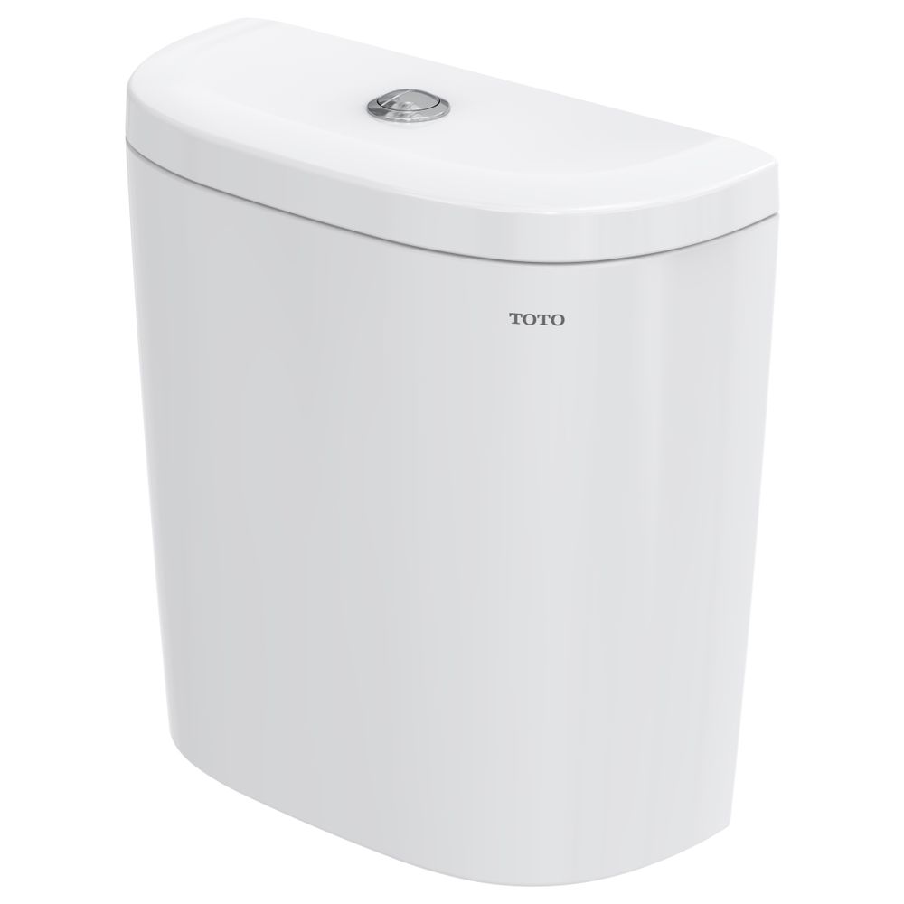TOTO NC Keramik-Spülkasten, 3/6-Liter-Spülung, Aufsatz, Keramik/Kunststoff, Weiß... TOTO-SW760DY 4050663096601 (Abb. 1)