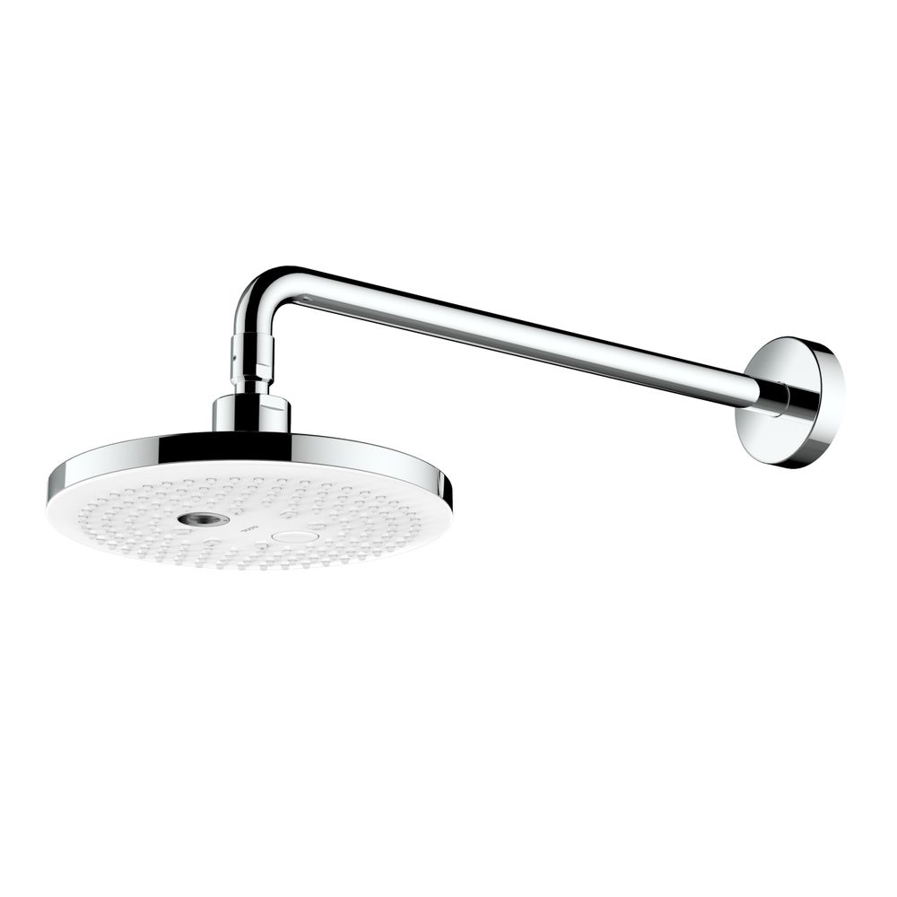 TOTO DaySpa Kopfbrause d. 220mm rund, mit 2 Strahlarten, Wandbefestigung, Kunststoff, ... TOTO-TBW01004E3 4050663094171 (Abb. 1)