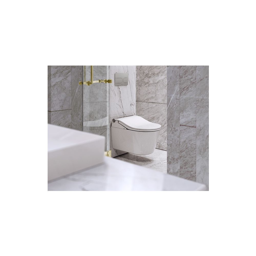 TOTO Washlet RW Dusch-WC mit Fernbedienung, EWATER plus, Clean Case und Entkalkungsfunkt... TOTO-TCF801CG 4050663095680 (Abb. 6)
