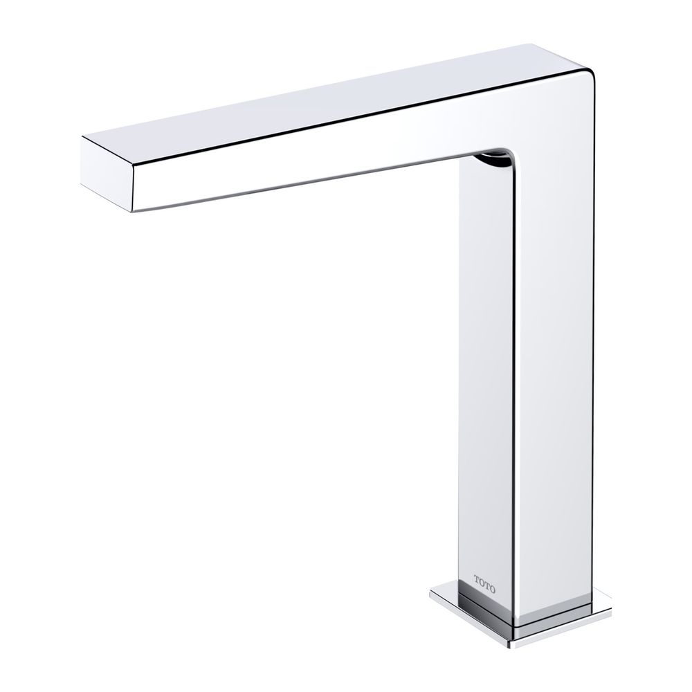 TOTO Automatik-Armaturenauslauf eckig mittelhoch, 2 l/min, Ausladung 139mm, MS verchrom... TOTO-TLE25007E 4050663096496 (Abb. 2)