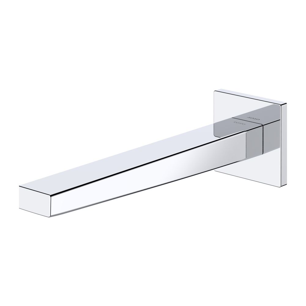 TOTO Automatik-Armaturenauslauf eckig Unterputz, 2 l/min, Ausladung 225mm, MS verchromt... TOTO-TLE25010E 4050663096526 (Abb. 1)