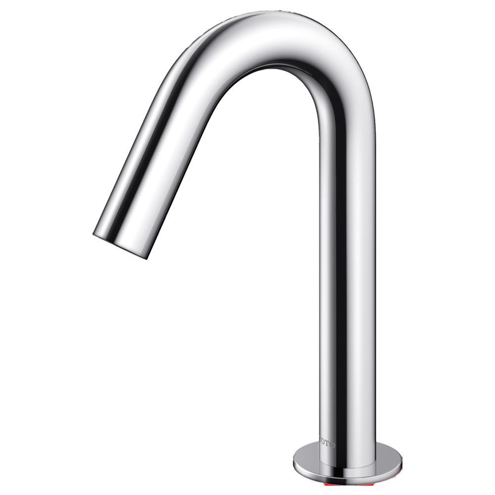 TOTO Automatik-Armaturenauslauf rund, 2 l/min, Ausladung 115mm, MS verchromt, R 1/2", b... TOTO-TLE26006E 4050663096533 (Abb. 2)