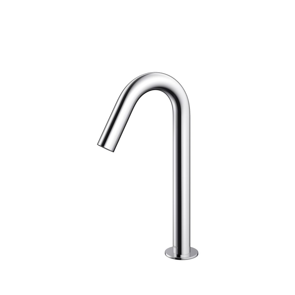 TOTO Automatik-Armaturenauslauf rund mittelhoch, 2 l/min, Ausladung 126mm, MS verchromt... TOTO-TLE26007E 4050663096540 (Abb. 3)