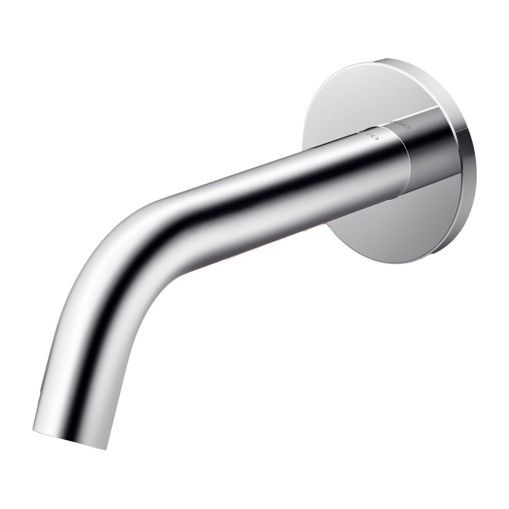 TOTO Automatik-Armaturenauslauf rund Unterputz, 2 l/min, Ausladung 175mm, MS verchromt,... TOTO-TLE26009E 4050663096564 (Abb. 1)