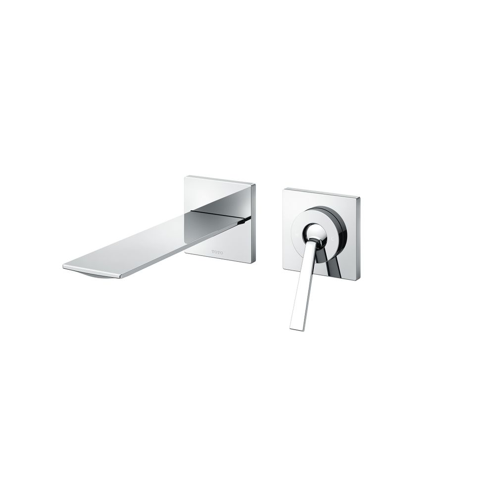 TOTO Zweiloch-Einhebel-Waschtischmischer, Unterputzausführung, Ausladung 175mm, Messin... TOTO-TLP02309EA 4050663096113 (Abb. 1)