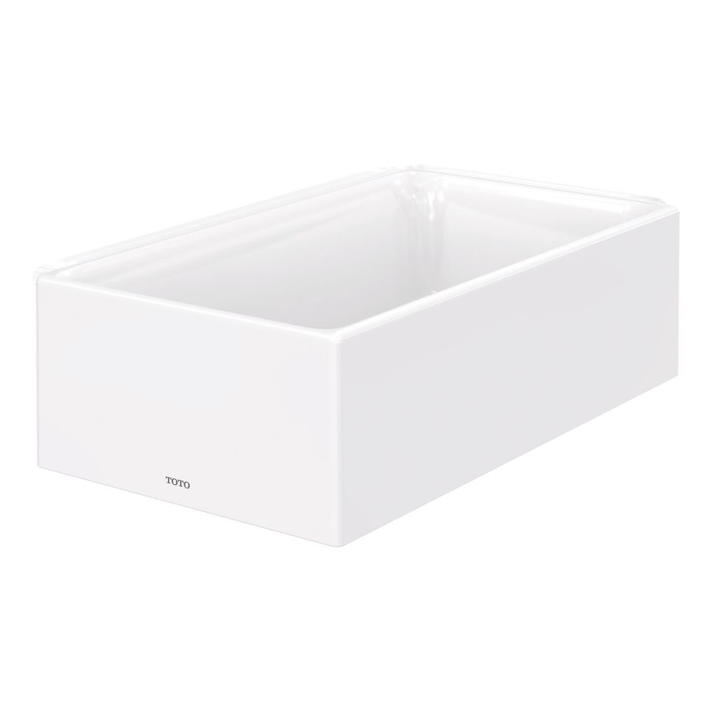 TOTO CS Aufsatzhandwaschbecken eckig, Breite 400mm, Möbelmontage, ohne Hahnloch, ohne Üb... TOTO-LW1734WH 4050663095604 (Abb. 1)
