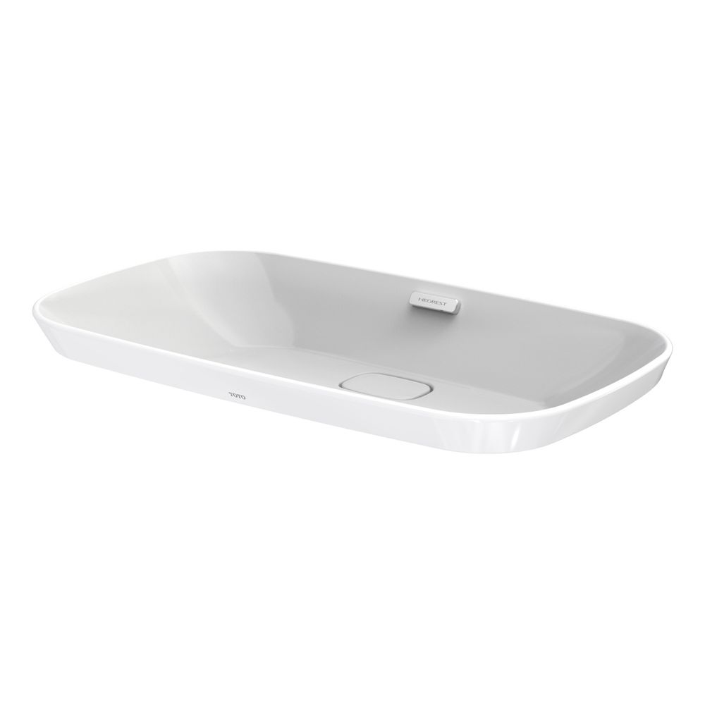 TOTO Neorest Aufsatzwaschtisch Breite 746mm, ohne Hahnloch, mit Überlauf, Keramik Cefion... TOTO-LW3717HY 4050663093419 (Abb. 1)