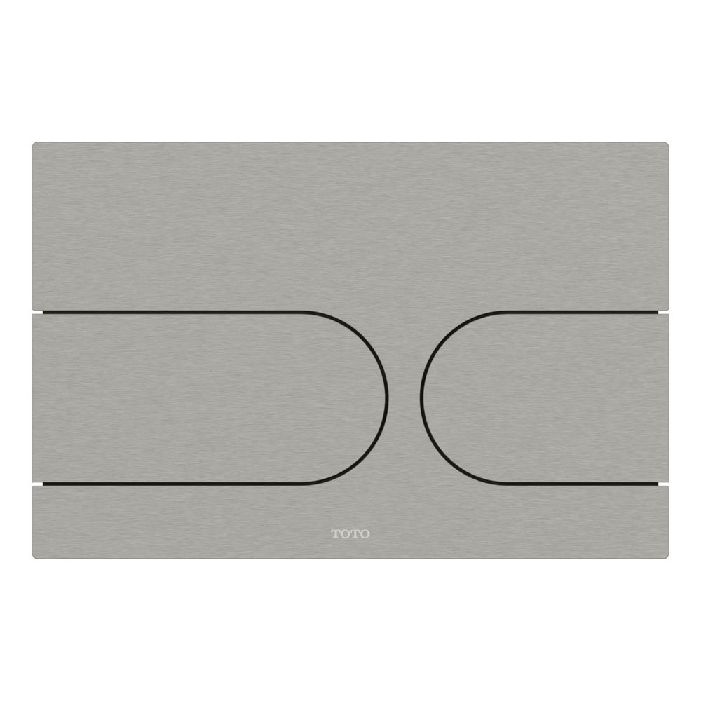 TOTO Drückerplatte, Edelstahl gebürstet, für Vorwandelement Washlet mit automatischer S... TOTO-MB175M#SS 4050663095901 (Abb. 1)