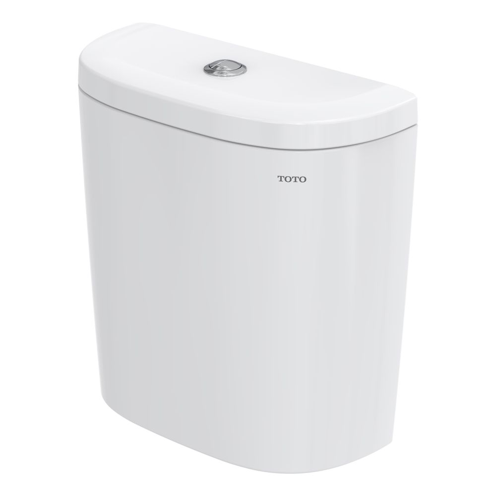 TOTO NC Keramik-Spülkasten, 3/6-Liter-Spülung, Aufsatz, Keramik/Kunststoff, Weiß... TOTO-SW760DY 4050663096601 (Abb. 1)