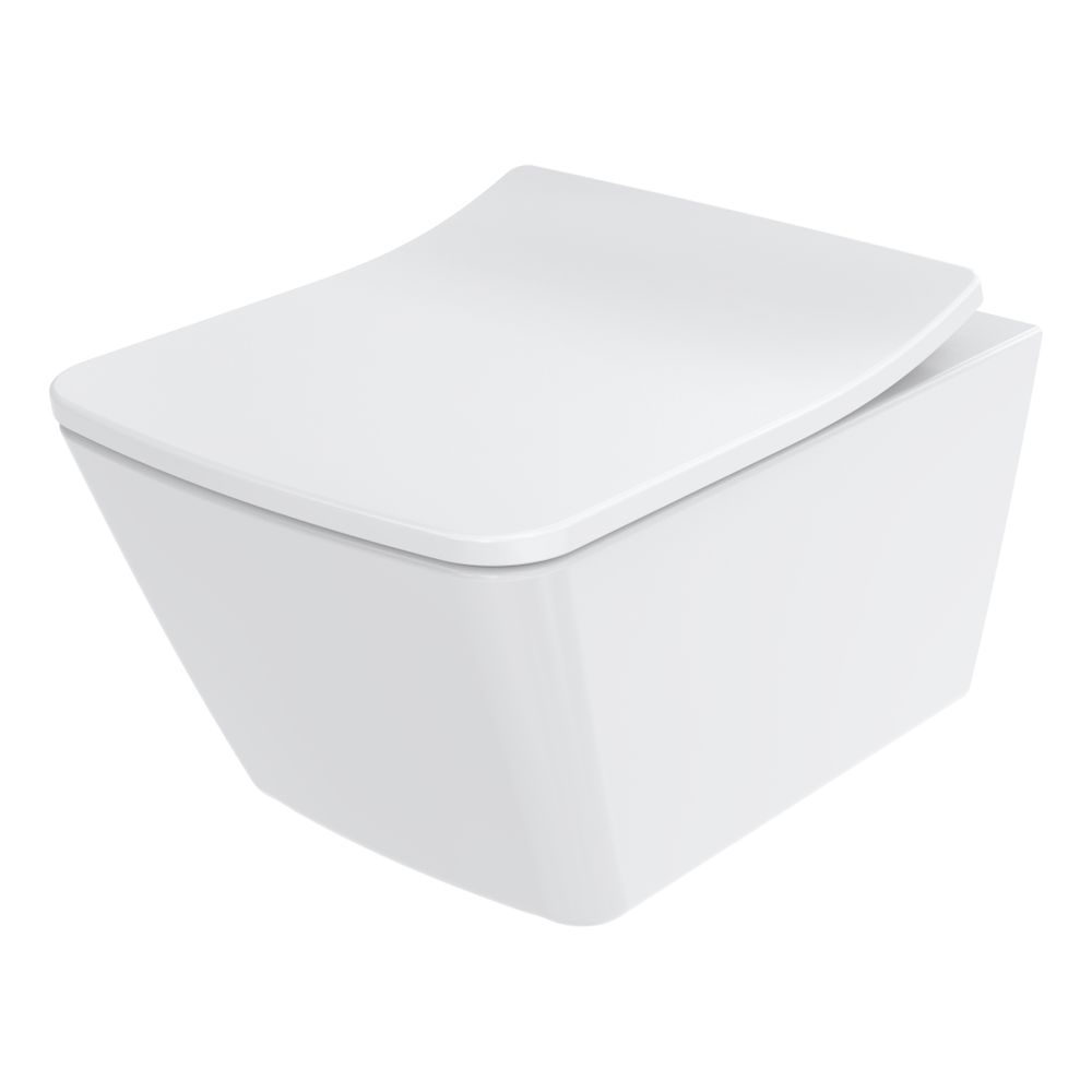 TOTO SP WC-Sitz, abnehmbar, mit Absenkautomatik und Edelstahlscharnieren, Ureaharz, Weiß... TOTO-TC512G 4050663094812 (Abb. 1)