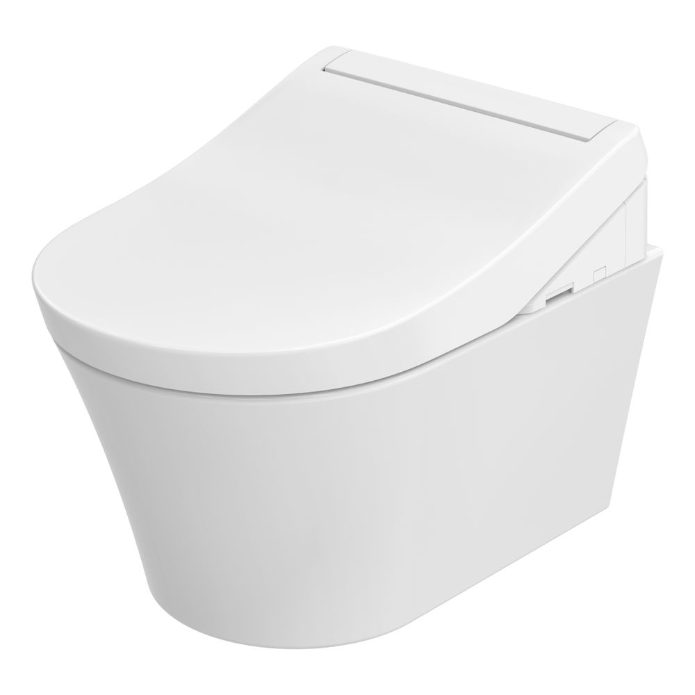 TOTO Washlet RG Lite Dusch-WC mit Fernbedienung, verdeckten Anschlüssen und Entkalkun... TOTO-TCF34170GEU 4050663096076 (Abb. 4)