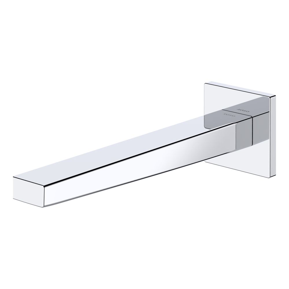 TOTO Automatik-Armaturenauslauf eckig Unterputz, 2 l/min, Ausladung 225mm, MS verchromt... TOTO-TLE25010E 4050663096526 (Abb. 1)