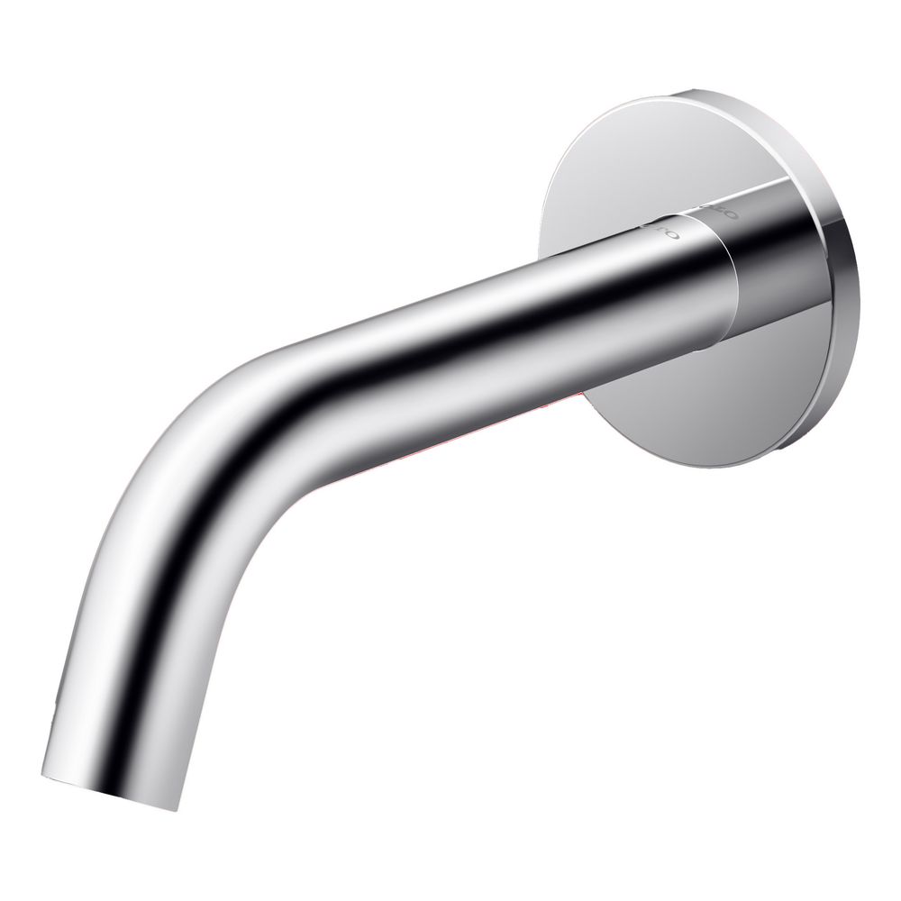 TOTO Automatik-Armaturenauslauf rund Unterputz, 2 l/min, Ausladung 175mm, MS verchromt,... TOTO-TLE26009E 4050663096564 (Abb. 1)