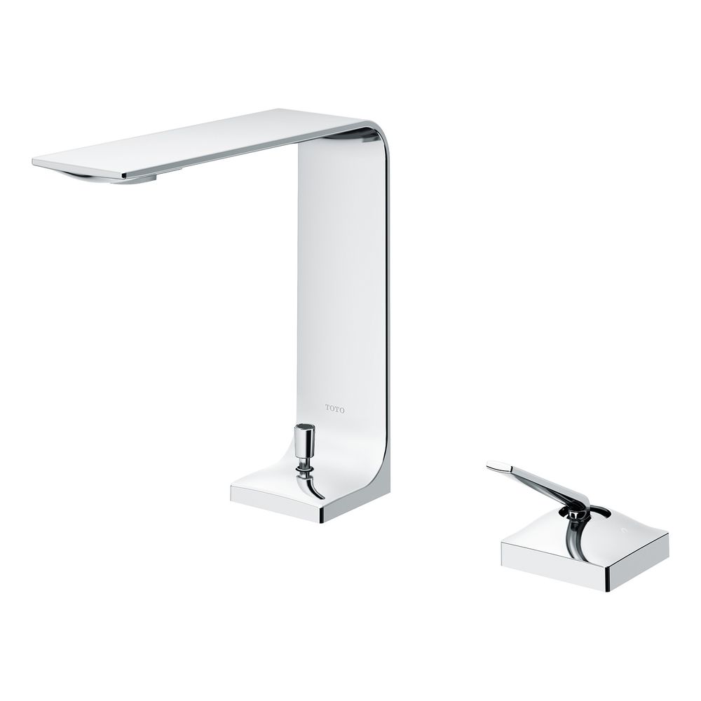 TOTO Zweiloch-Einhebel-Waschtischmischer, mittelhoch Ausladung 144mm, mit Schaftventil,... TOTO-TLP02304E 4050663094355 (Abb. 1)