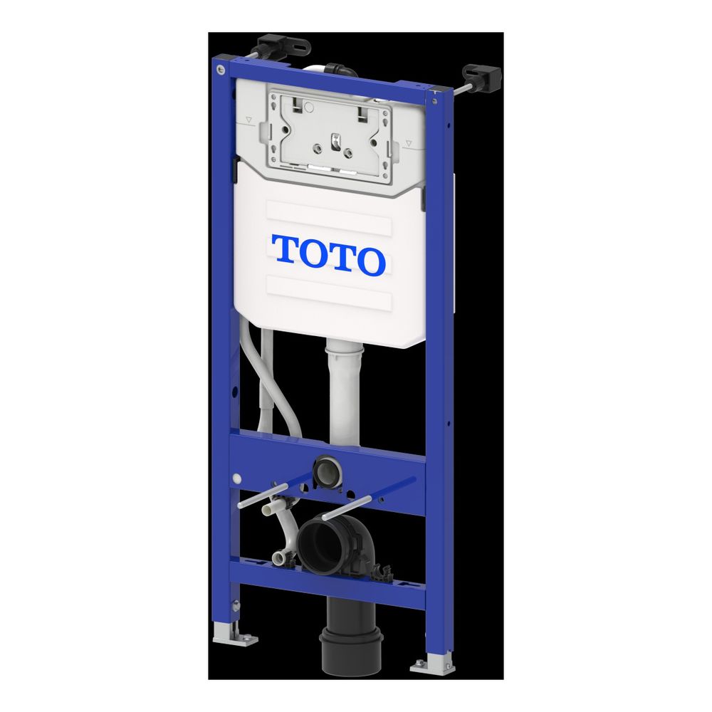 TOTO Vorwandelement für Washlet mit automatischer Spülung, Metall/Kunststoff... TOTO-WH182EAT 4050663095673 (Abb. 1)