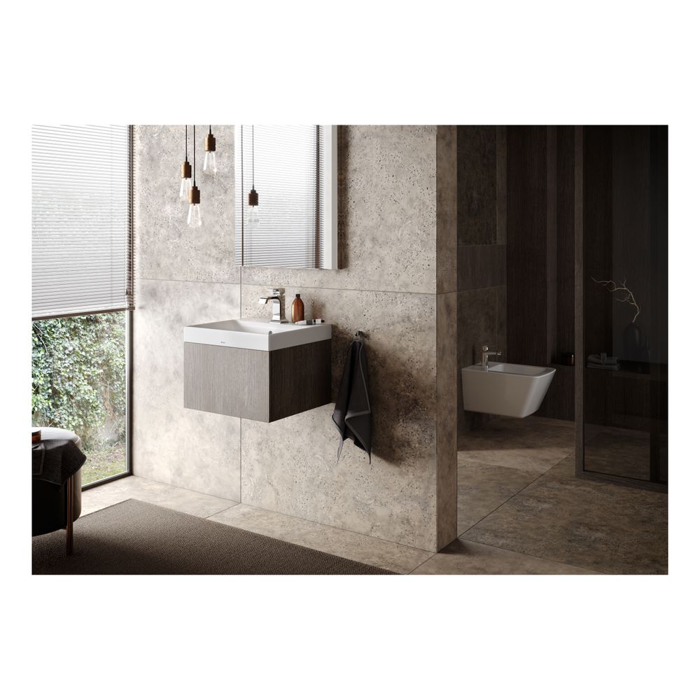 TOTO SP Bidet wandhängend, Vorwandmontage, mit Hahnloch mittig und Überlauf, Keramik Cefion... TOTO-B532E 4050663094874 (Abb. 3)