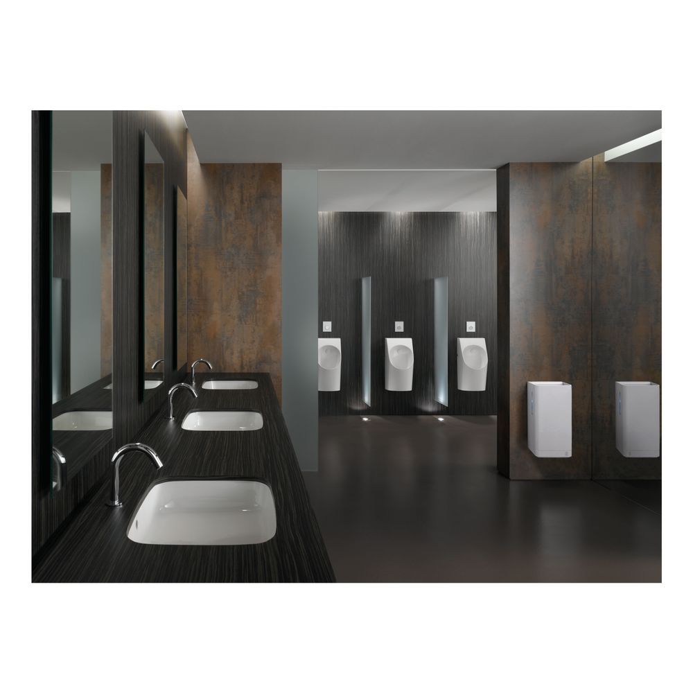 TOTO Urinal mit angeformtem Geruchsverschluss, Wandmontage, Zulauf von oben, Abgang hin... TOTO-UWN926ETS 4050663094201 (Abb. 2)