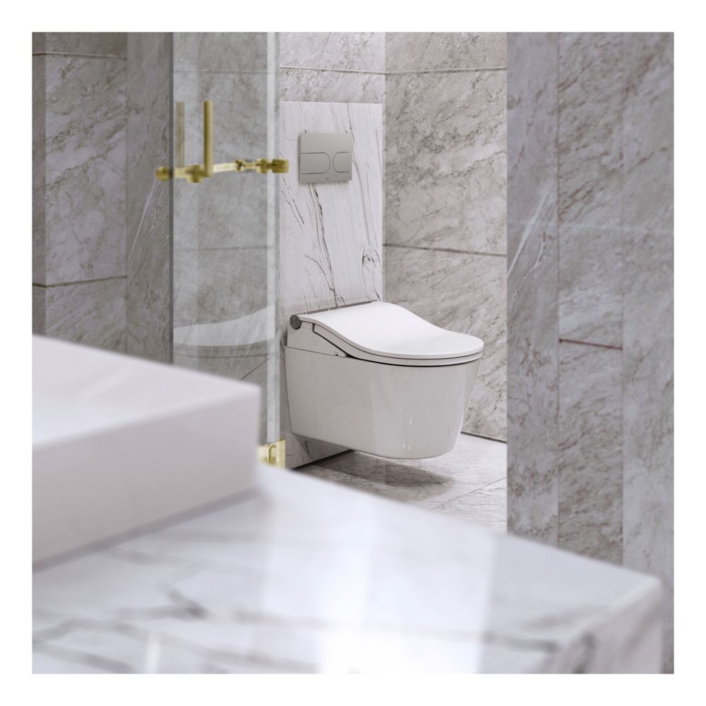 TOTO Washlet RW Dusch-WC mit Fernbedienung, EWATER plus, Clean Case und Entkalkungsfunkt... TOTO-TCF801CG 4050663095680 (Abb. 5)