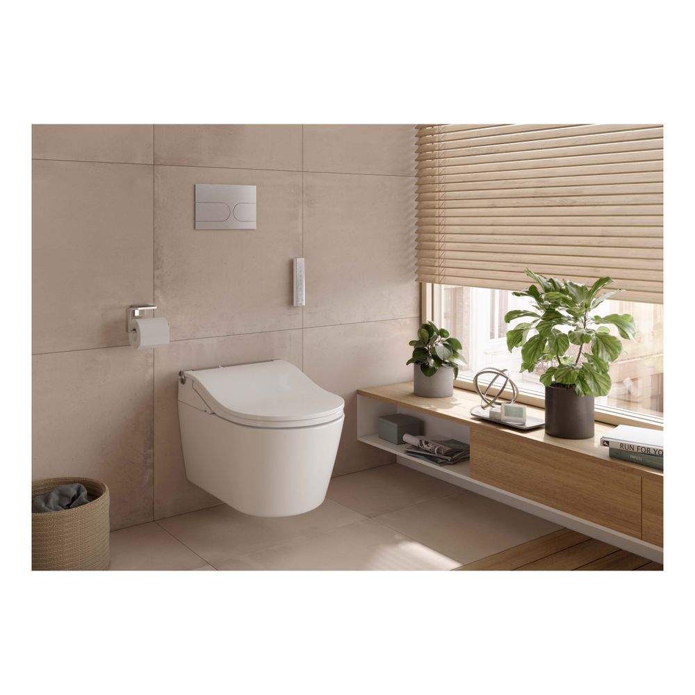 TOTO Washlet RW Dusch-WC mit Fernbedienung, EWATER plus und Entkalkungsfunktion, Ureaha... TOTO-TCF802C2G 4050663095697 (Abb. 2)