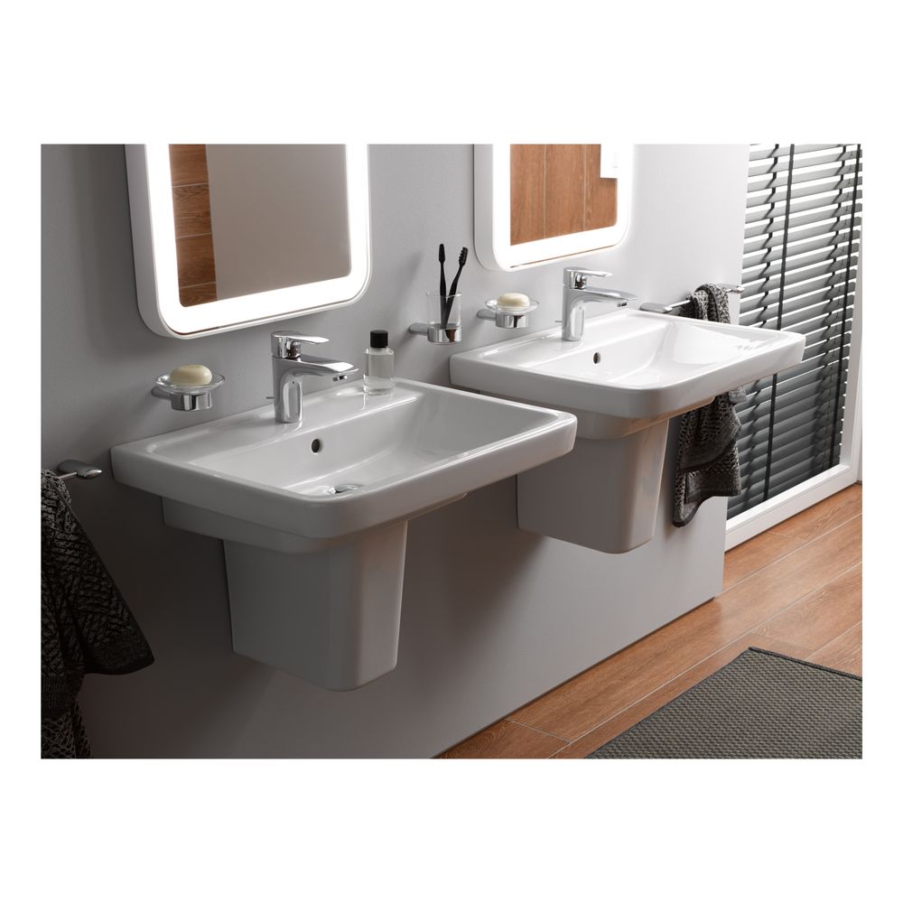 TOTO CF Waschtisch Breite 654mm, Wandmontage, mit Hahnloch und Überlauf, Keramik Cefiontec... TOTO-LW136Y 4050663093532 (Abb. 3)