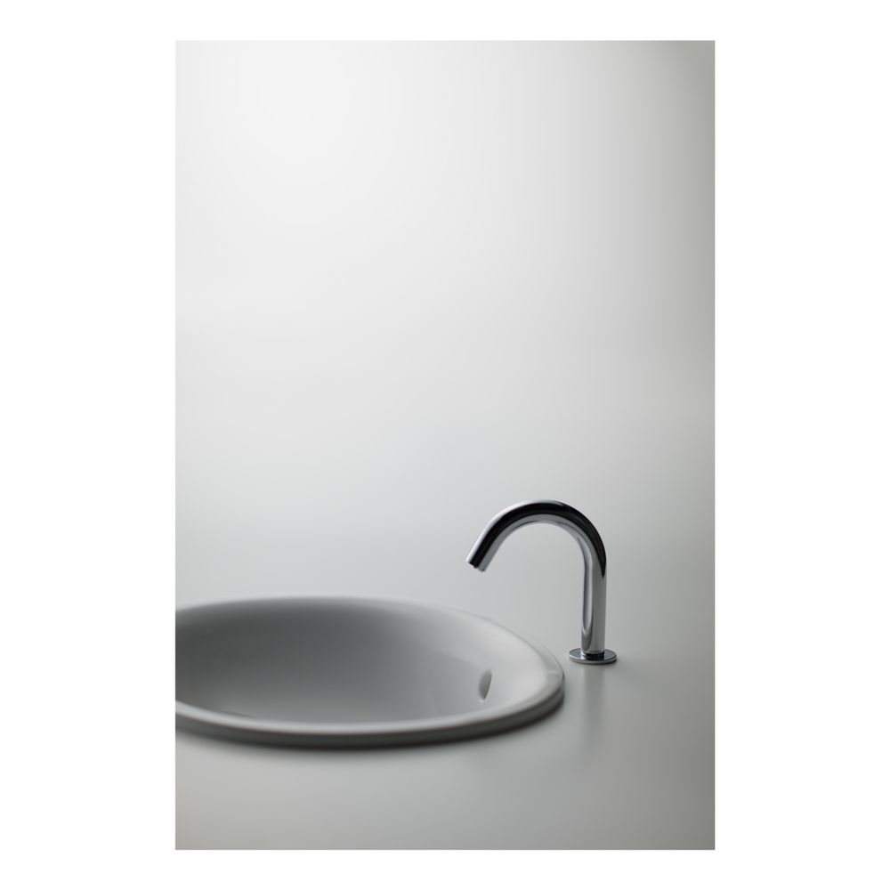 TOTO Einbauwaschtisch rund, Breite 530mm, Möbelmontage, ohne Hahnloch, mit Überlauf, Keram... TOTO-LW762Y 4050663001148 (Abb. 3)