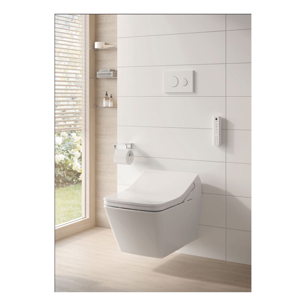 TOTO Washlet SX Dusch-WC mit Fernbedienung, EWATER plus und Entkalkungsfunktion, Ureahar... TOTO-TCF896CG 4050663095468 (Abb. 6)