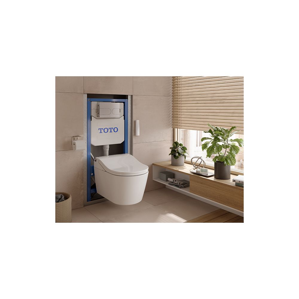 TOTO Washlet RW Dusch-WC mit Fernbedienung, EWATER plus und Entkalkungsfunktion, Ureaha... TOTO-TCF802C2G 4050663095697 (Abb. 5)