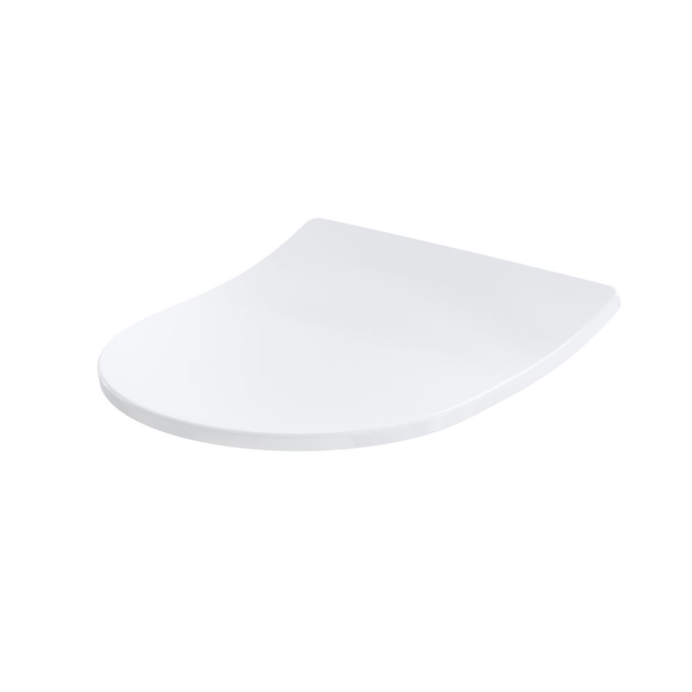 TOTO WC-Sitz extra flach, abnehmbar, mit Edelstahlscharnieren und Absenkautomatik, Ureahar... TOTO-TC514G 4050663094805 (Abb. 1)