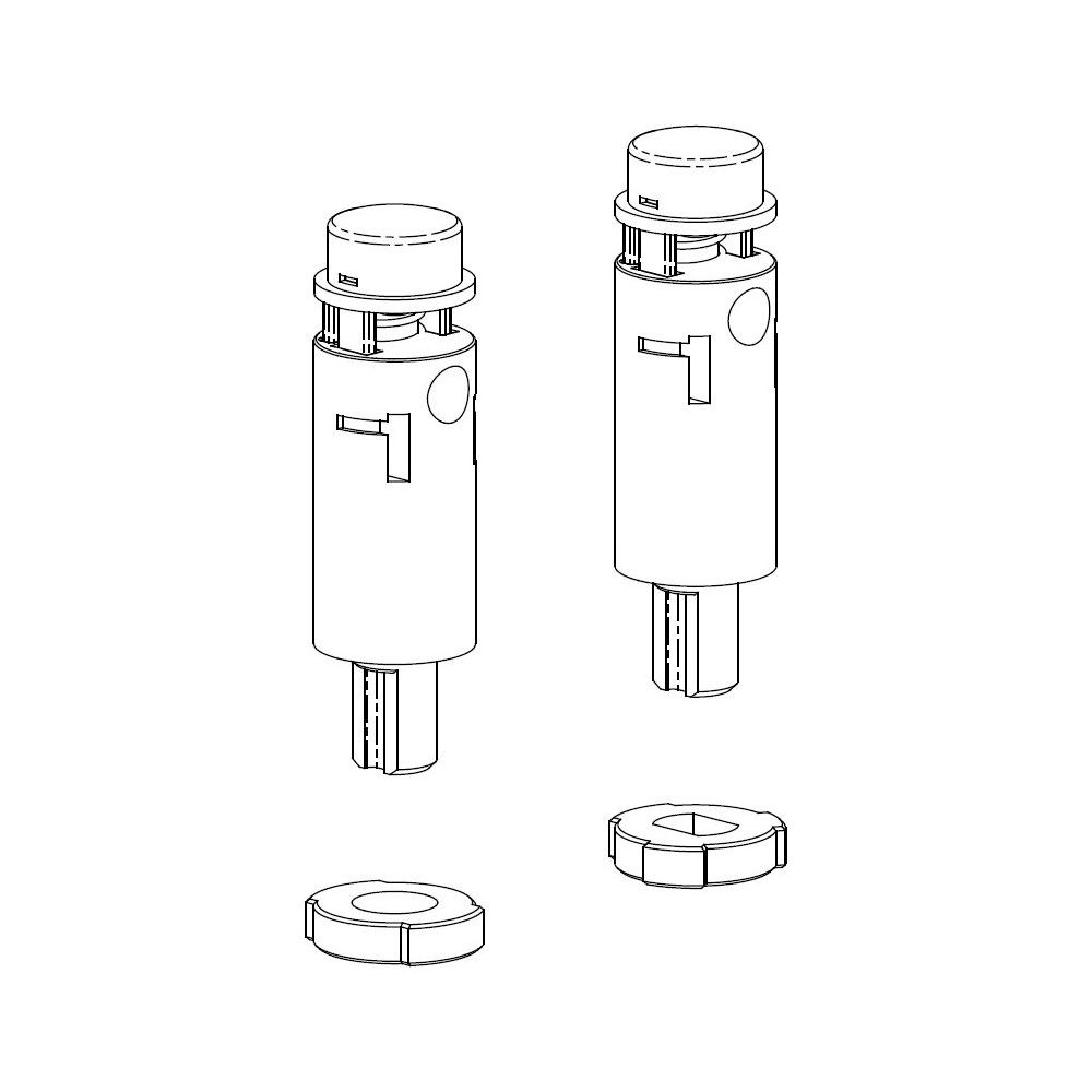 TOTO Softclose Absenkautomatik RP Compact für WC-Sitz... TOTO-793000500 4040034016697 (Abb. 1)