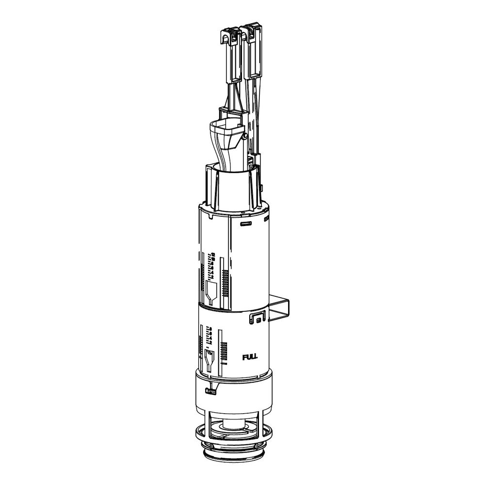 TOTO Spülventil für automatische Spülung Washlet Vorwandelement... TOTO-WHP172-W 4050663096281 (Abb. 1)