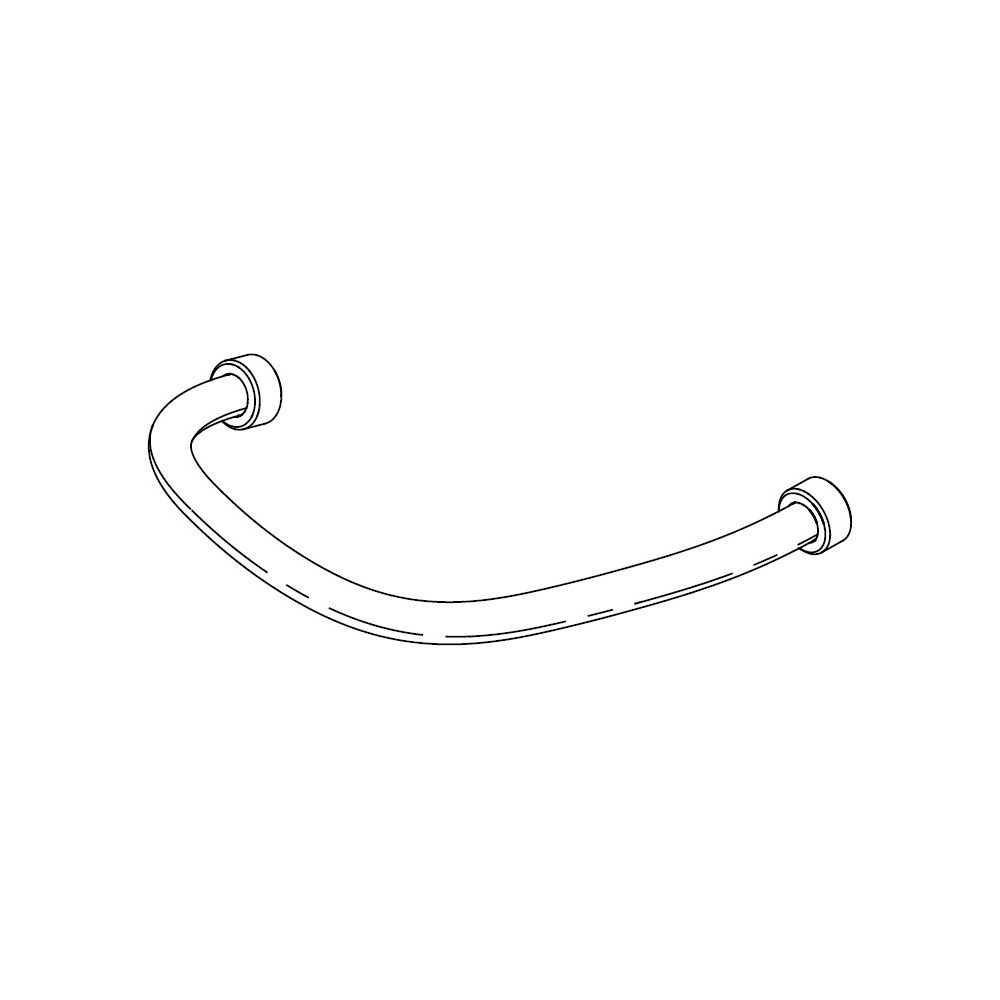TOTO Panzerschlauch für Füllventil bei Washlet Vorwandelement... TOTO-WHP175-W 4050663096311 (Abb. 1)