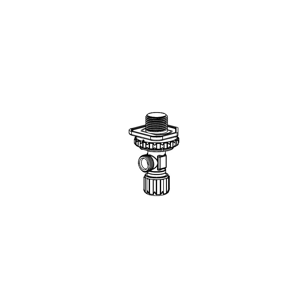 TOTO Eckventil für Washlet Vorwandelement, WHP193-W... TOTO-WHP193-W 4050663096434 (Abb. 1)