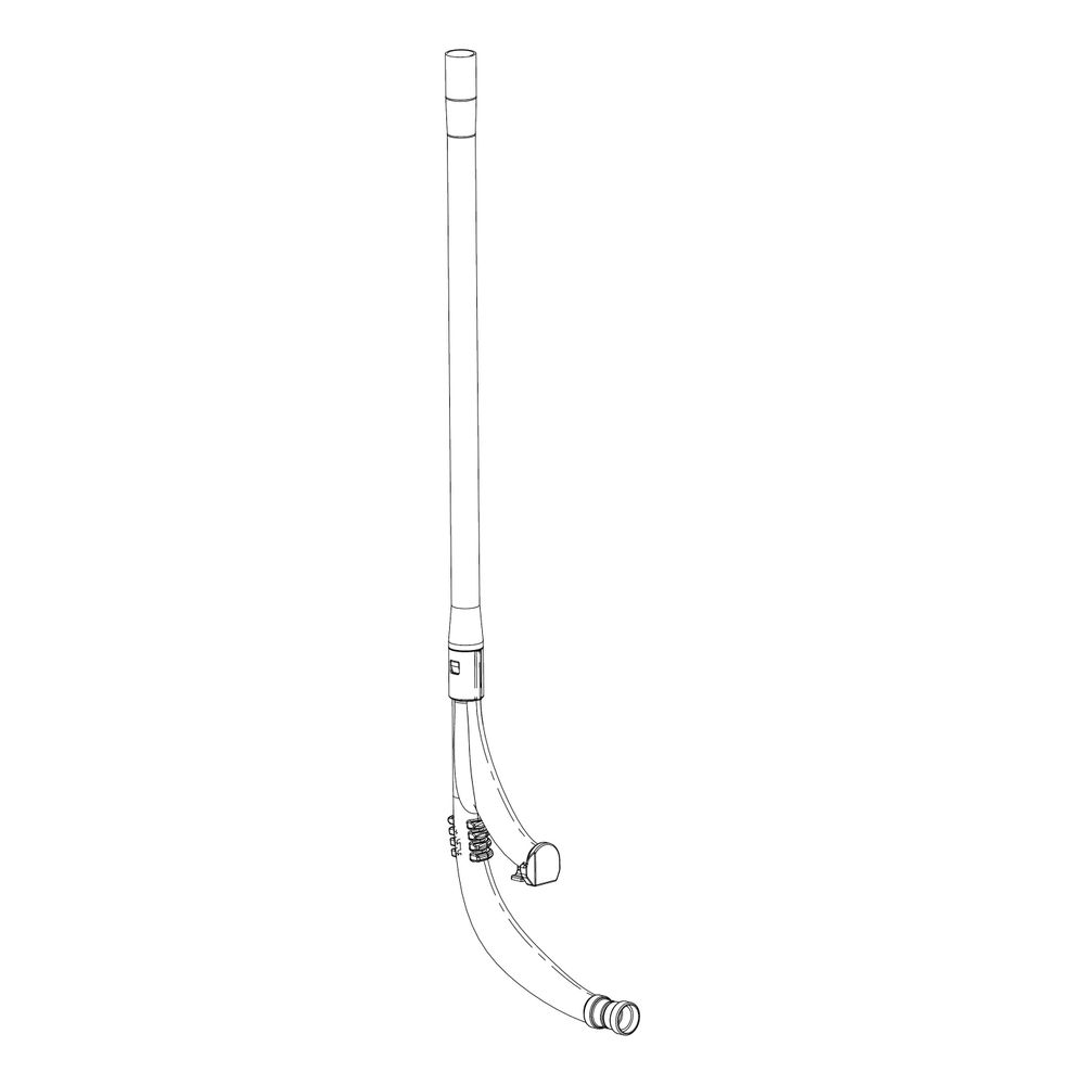 TOTO Leerrohr für Wasseranschluss bei Washlet Vorwandelement... TOTO-WHP194-W 4050663096441 (Abb. 1)