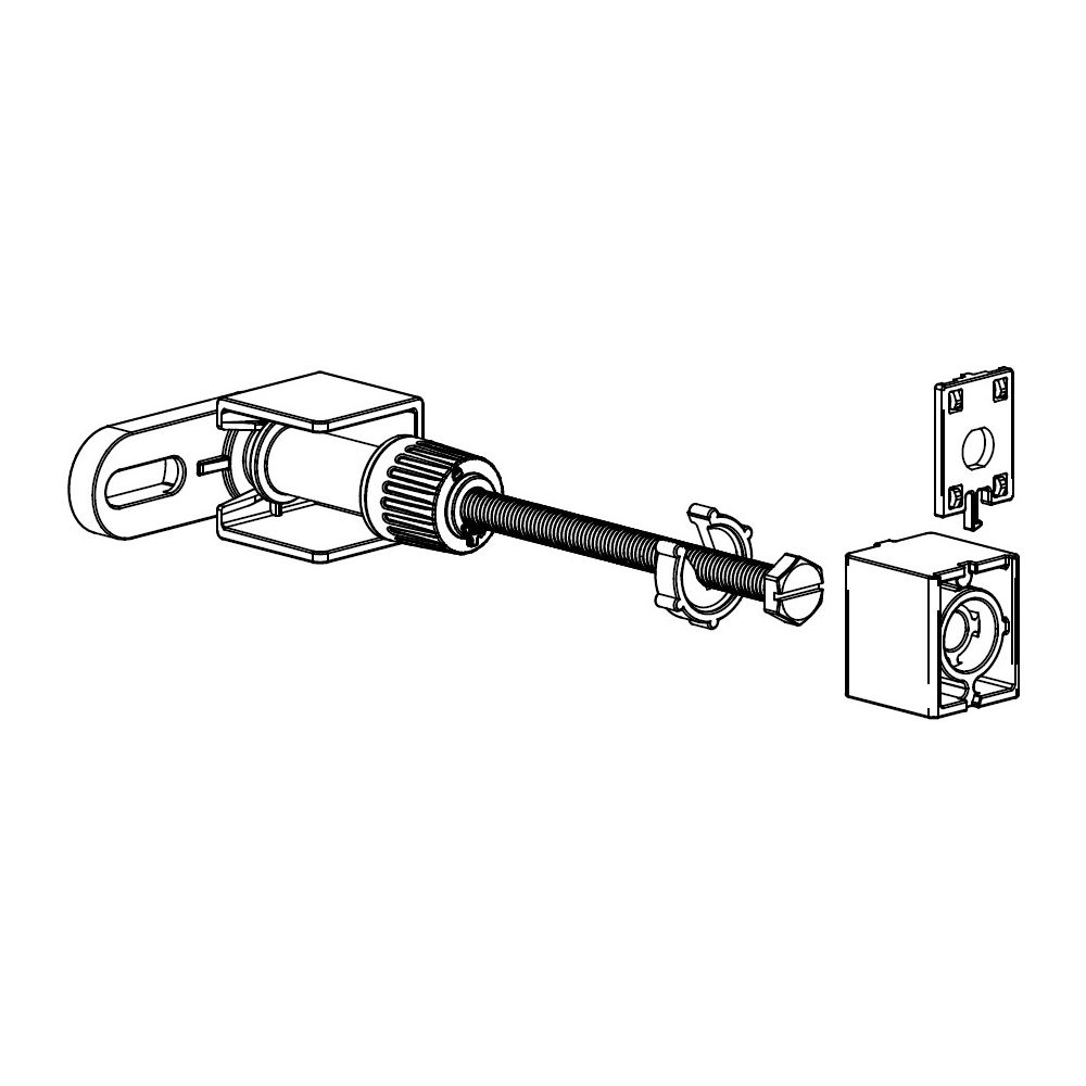 TOTO Wandanker für Washlet Vorwandelement, 1 Stück... TOTO-WHP196-W 4050663096465 (Abb. 1)