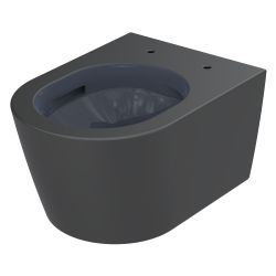 TOTO Wand-WC RP randlos, Tiefspüler, verdeckte Befestigung, Tornado Flush, Mattschwar... TOTO-CW552RY#MBL 4050663097332 (Abb. 1)