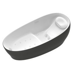 TOTO Floating Badewanne freistehend, Galaline, Länge 2200mm, Hydrohands-Warmwasse... TOTO-PJYD2200PWEETBL 4050663097356 (Abb. 1)