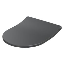 TOTO WC-Sitz RP abnehmbar, mit Absenkautomatik und Edelstahlscharnieren, Mattschwarz... TOTO-TC518EU#MBL 4050663097301 (Abb. 1)