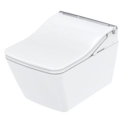 TOTO Washlet Dusch-WC SW auto flush mit Fernbedienung Weiß, Ewater plus, CleanCase ... TOTO-TCF804E2G#NW1 4050663097141 (Abb. 1)