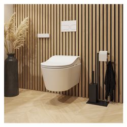 TOTO Wand-WC RP randlos, Tiefspüler, verdeckte Befestigung, für Washlet RW, Mattweiß... TOTO-CW542ERY#MW 4050663096960 (Abb. 1)