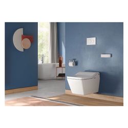 TOTO Washlet Dusch-WC SW mit Fernbedienung Weiß, Ewater plus, CleanCase und Entkalku... TOTO-TCF803EG#NW1 4050663097134 (Abb. 1)