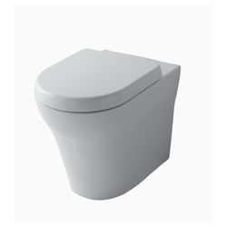 TOTO MH Tiefspül-Stand-WC, randlos, Back-to-Wall, Tornado Flush-Düsenspülung, Keramik Cefi... TOTO-CW163Y 4050663090357 (Abb. 1)