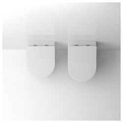 TOTO RP Tiefspül-Wand-WC compact, randlos, Tornado Flush-Düsenspülung, Keramik Cefiontect,... TOTO-CW554Y 4050663095918 (Abb. 1)